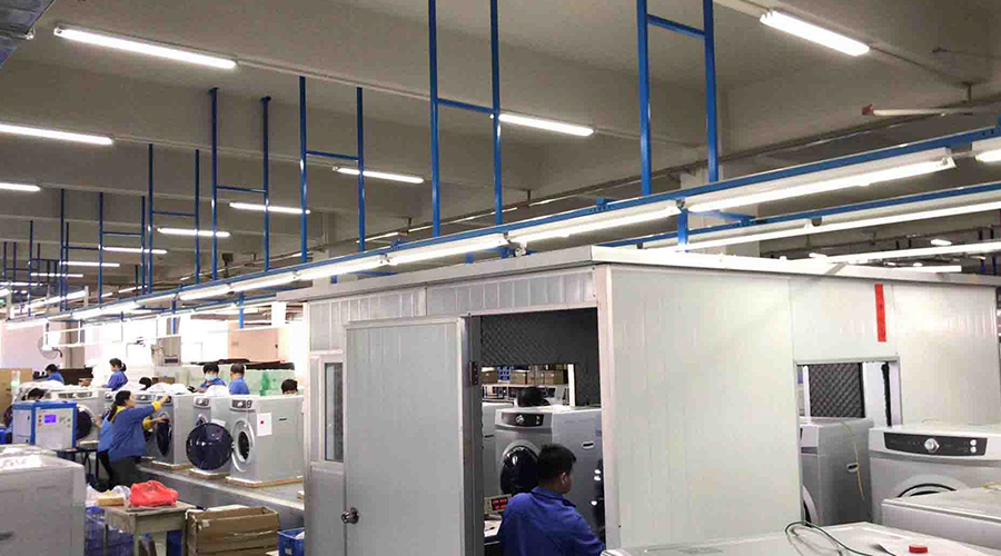 金環(huán)電器如何保證客戶(hù)收到的滾筒干衣機運行時(shí)無(wú)異響？