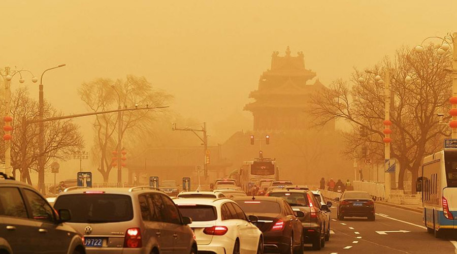 北方今年首場(chǎng)沙塵來(lái)襲！沙塵暴下衣服干衣機的干衣優(yōu)勢