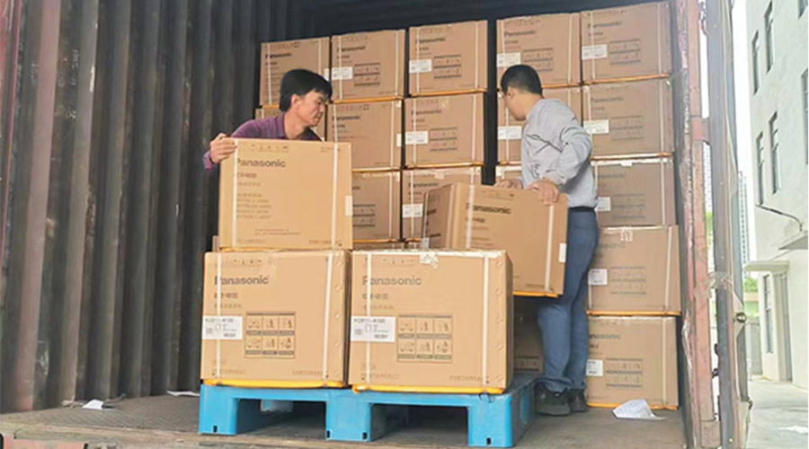 發(fā)貨抓速度！金環(huán)電器第一時(shí)間完成松下滾筒干衣機發(fā)貨