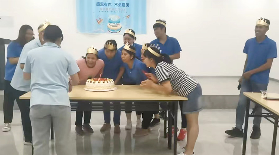 金環(huán)電器6月份員工生日會(huì )  美好如約而至！