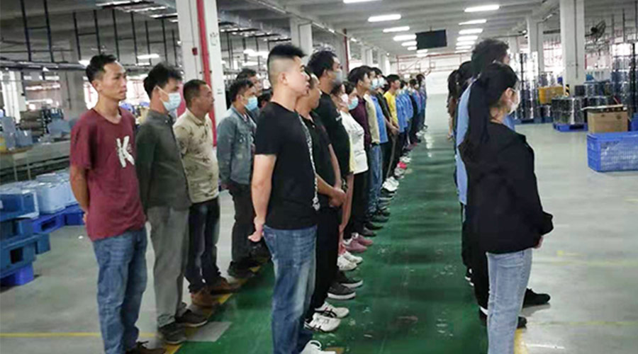 二十大寄語(yǔ)青年！金環(huán)電器開(kāi)展關(guān)于二十大會(huì )議精神學(xué)習