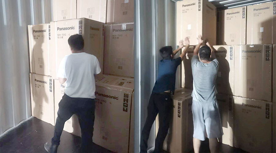 出貨速度！金環(huán)電器順利完成松下客戶(hù)的衣物烘干機出貨