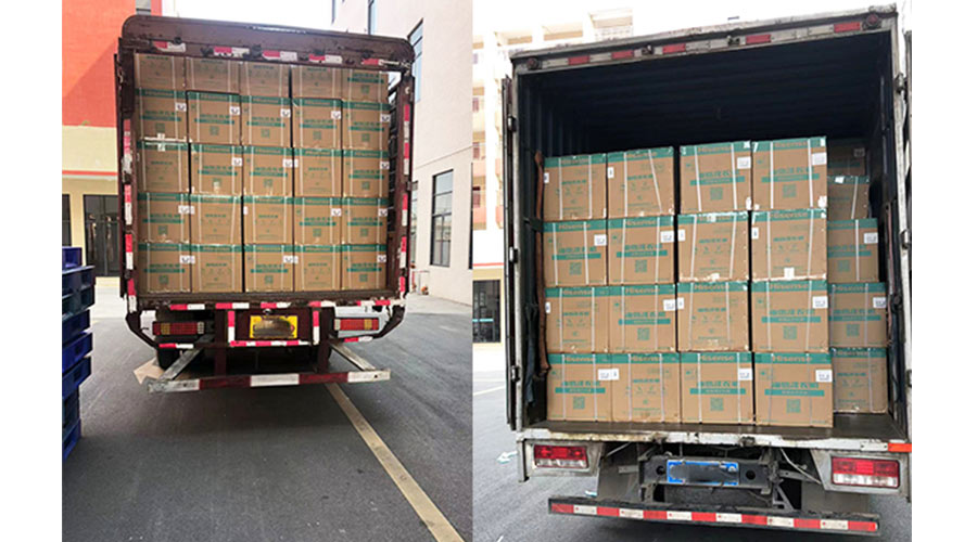 實(shí)況圖！金環(huán)電器完成國內某知名品牌迷你洗衣機裝柜發(fā)貨