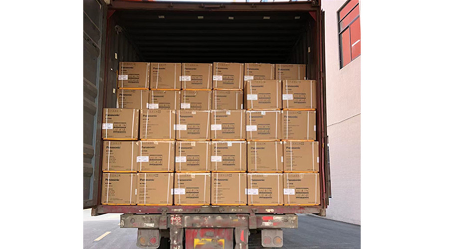 國內知名品牌客戶(hù)裝柜完畢！順利發(fā)貨！