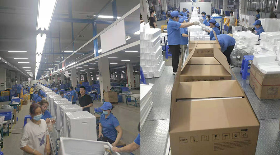 效率保證！金環(huán)電器高效完成英國Argos客戶(hù)衣物烘干機生產(chǎn)