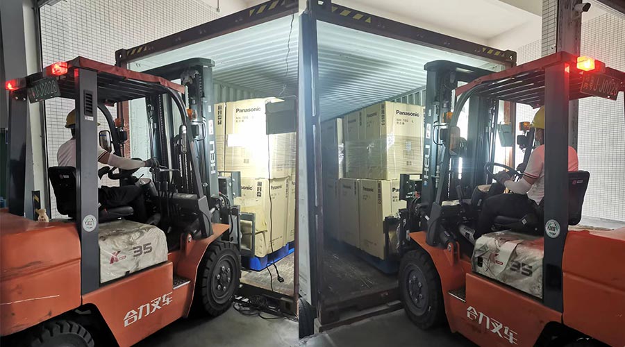 趕進(jìn)度加油干！ 迅速完成松下客戶(hù)的衣物烘干機出貨