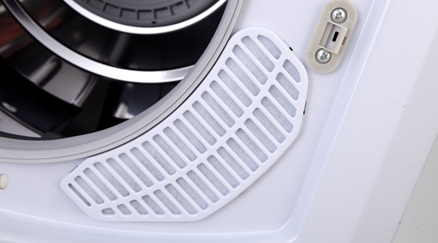 家用衣服烘干機配件：進(jìn)風(fēng)口過(guò)濾網(wǎng)構成和安裝